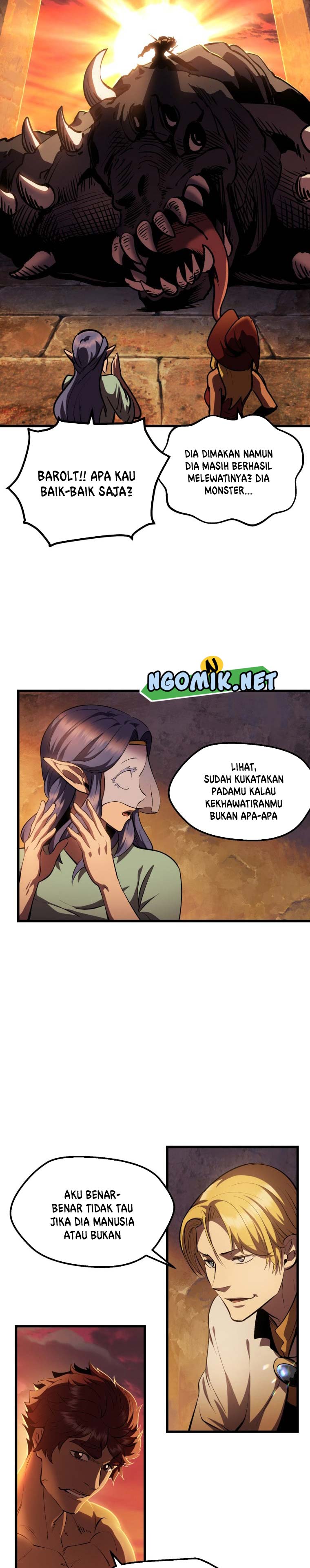Otherworldly Sword King’s Survival Records Chapter 121 Bahasa Indonesia